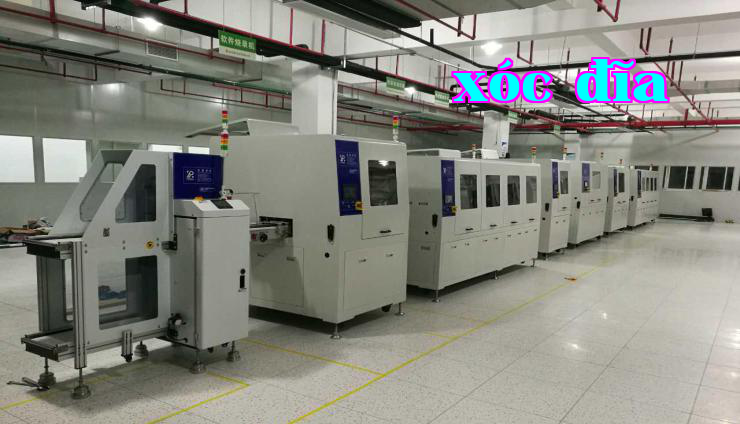 Dây chuyền lắp ráp tự động cho thiết bị điện tử ô tô