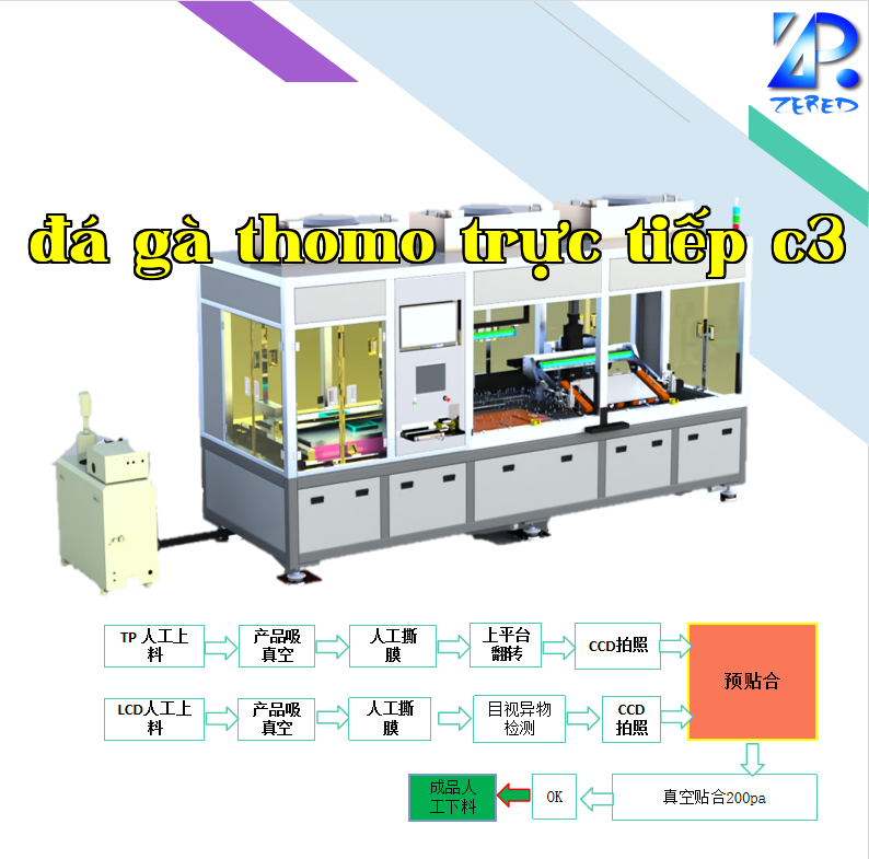 Máy ép OCA bán tự động